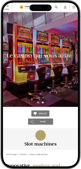 Casino Café de Paris App